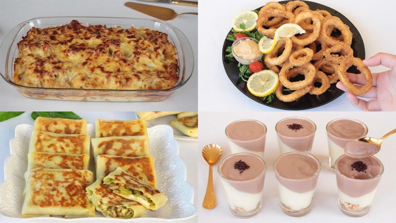 شهيوات في المتناول تحلية بالشكلاط👌🏻كراتان الكفتة معلك 😋 كلمار بطريقة المطاعم كريب بدون بيض كيحمق