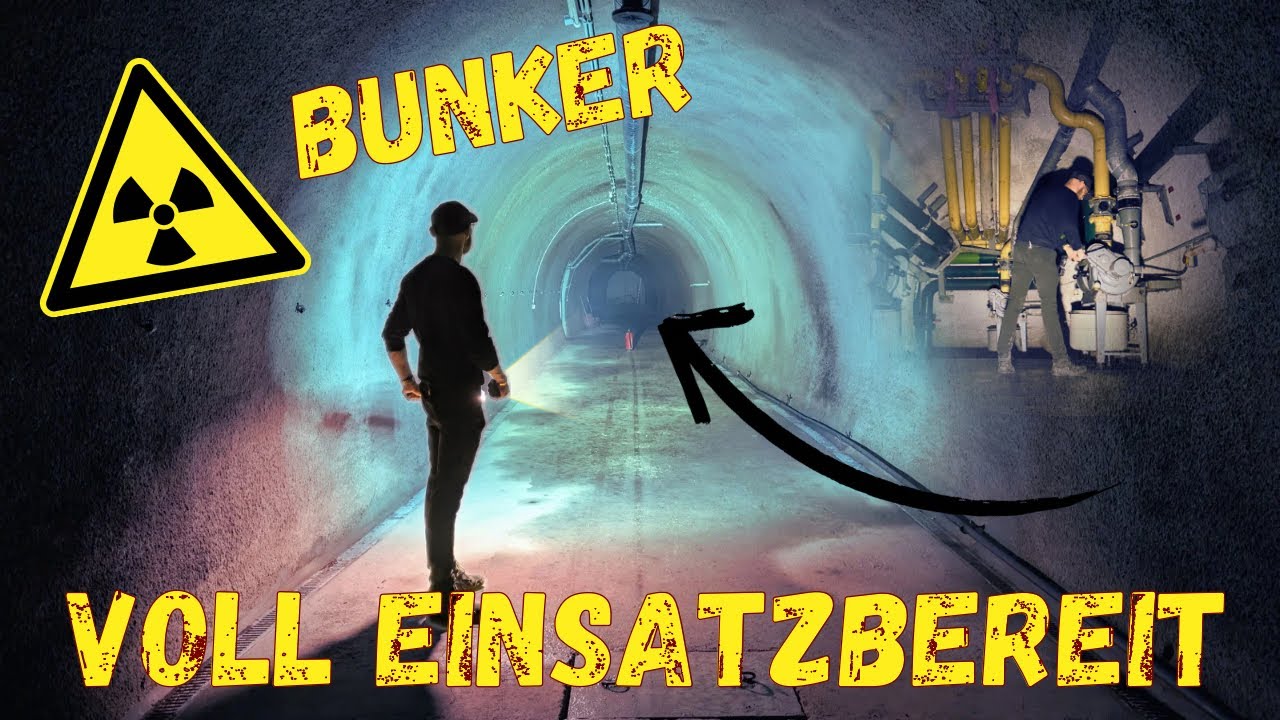 ATOMSCHUTZBUNKER ⚠️ Sofort Einsatzbereit 🚨 | LOST PLACES