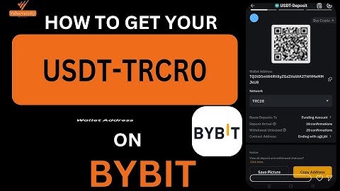 How to Find and Copy Your USDT Wallet Address on TRC20 Network | Easy Bybit Tutorial