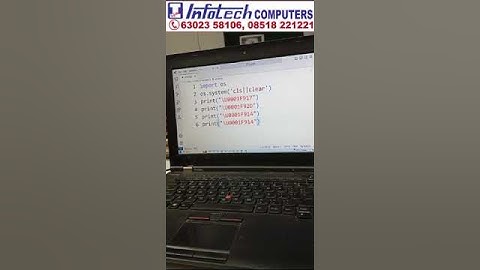 Create Hand Emoji in Python | Infotech Computers Bhagya Nagar Kurnool 6302358106 #training
