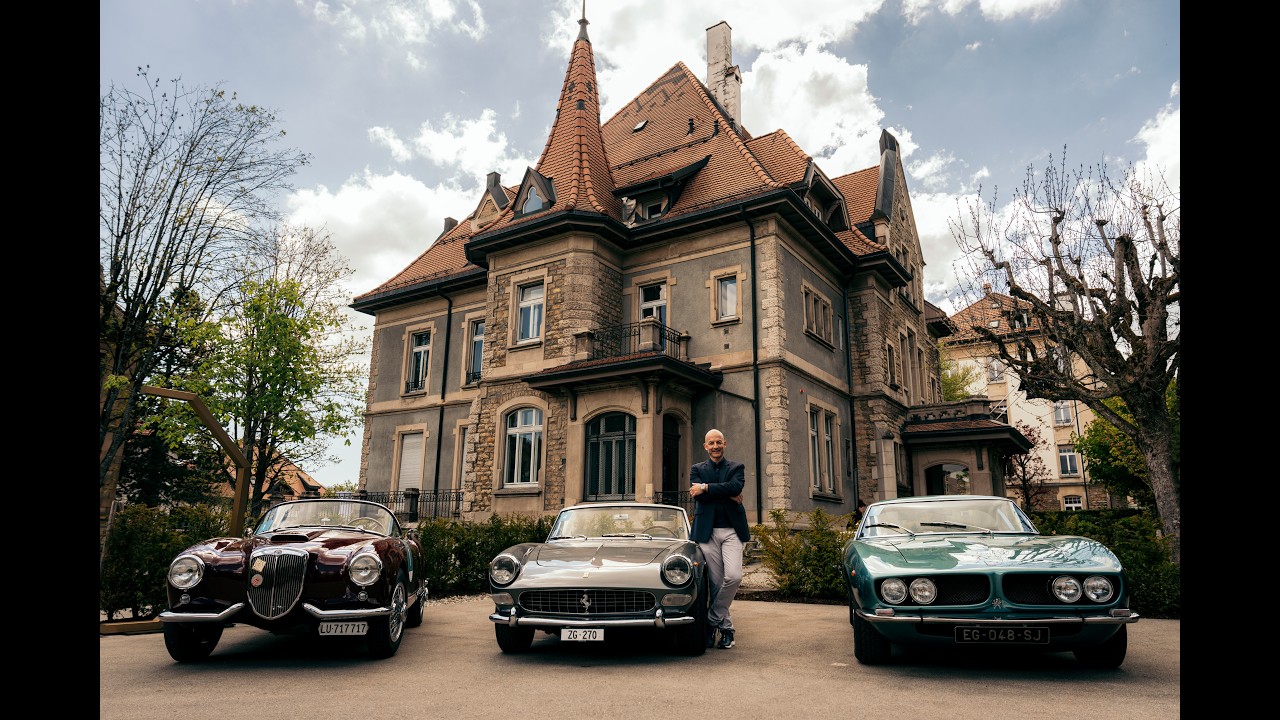 LeFlair Rally Visits Girard-Perregaux: Ferrari 275 GTS Spyder, Iso Grifo & Lancia Aurelia B24