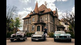 LeFlair Rally Visits Girard-Perregaux: Ferrari 275 GTS Spyder, Iso Grifo & Lancia Aurelia B24