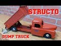 Vintage Structo Dump Truck TOY restoration (1950s) Vintage Structo Dump Truck TOY restoration (1950s)