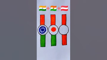 🇮🇳🇳🇪🇦🇹|Indian Flag on watch| niger| #shots #drawing #art #video #india #flag#trending
