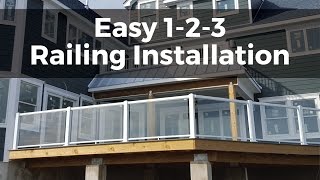 See how easy it is to install the Regal ideas Aluminum Railing system with this easy 1-2-3 step installation video hosted by Deck 