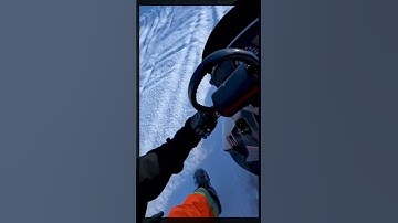 learning to carve v2 #shorts #snow #canada