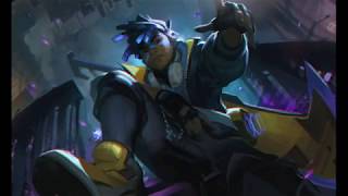 True Damage Ekko Splash Art Process Gif League Of Legends