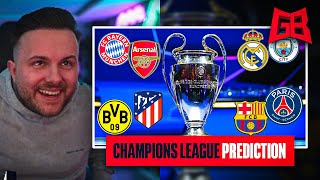 CHAMPIONS LEAGUE PREDICTION 🔮 GamerBrother TIPPT die VIERTELFINAL RÜCKSPIELE 😬