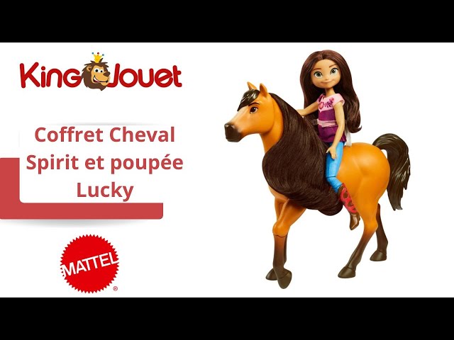 Poupée Lucky et cheval Spirit du film Spirit : l'Indomptable