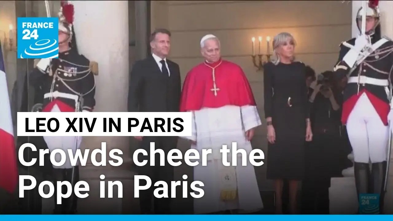 Leo XIV in Paris: Pope arrives in France on first state visit in 18 years • FRANCE 24 English