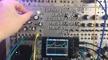 Mutable Instruments: Marbles Sampling, locking and remixing external sequences