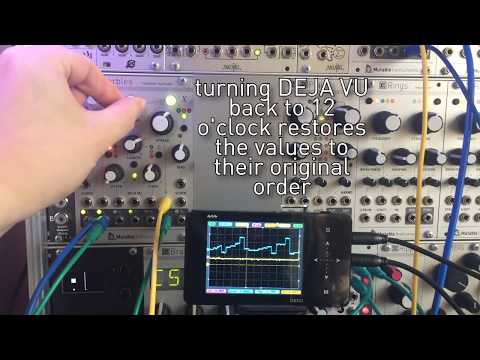 Mutable Instruments: Marbles Sampling, locking and remixing external sequences