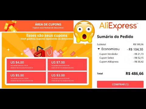 Vídeo: O Que São Cupons Aliexpress?