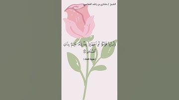 آيات من سورة الملك الشيخ مشاري العفاسي