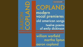 Video thumbnail of "Aaron Copland - I Bought Me A Cat"