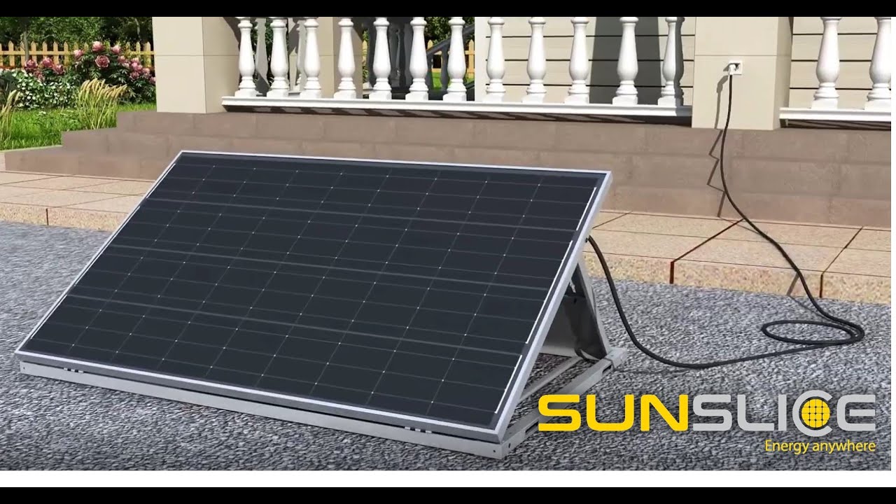 Sunslice - Plug and Play Solar Panels for Your Home 