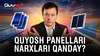 Quyosh panellari narxlari qanday? / Narxlar oshyabdimi yoki tushyabdimi? 2024 @quvvatuzb
