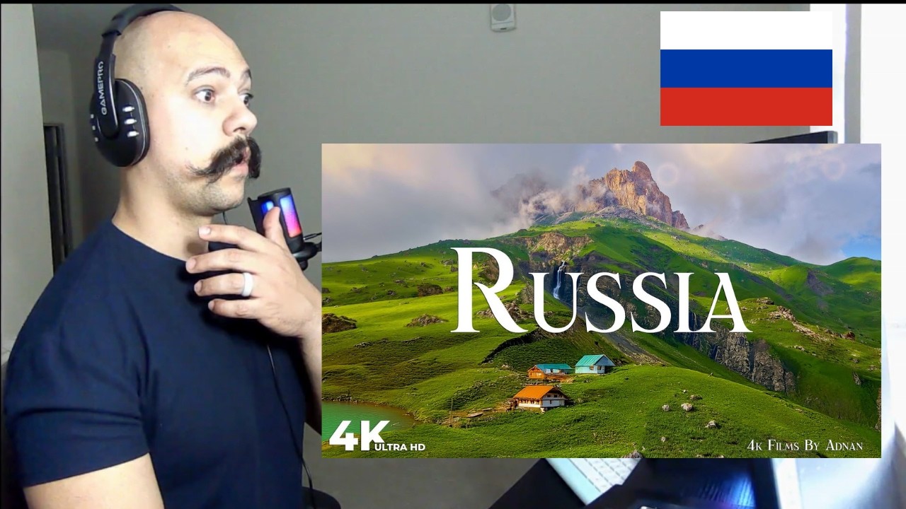 American reacts To Russia in 4K | Incredible Scenes & Hidden Gems | Россия в 4K