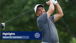 Francesco Molinari Shoots Best Fourth Round Score | 2017 PGA Championship