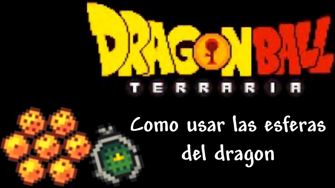 Terraria como usar las esferas del dragon YouTube