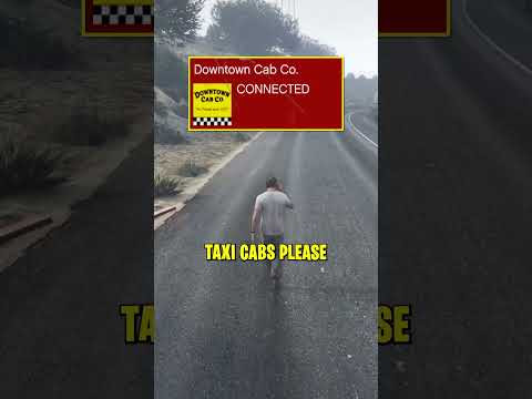How Does Each Character Call A Taxi In GTA 5?
