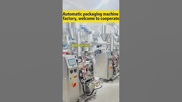 Automatic packaging machine manufacturers, welcome to cooperate #packingmachinefactory