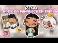 Rotina da noite com a famlia avatar world rotina sofi gamer