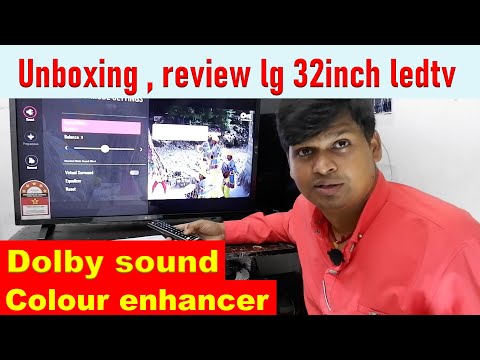 LG Smart tv 32 Unboxing + Review en español 