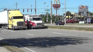 Pasco County Fire Rescue Going On Call Lights And Siren
