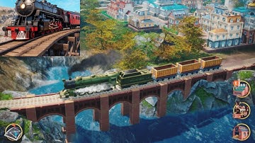 Railroad Empire : Train Game 🚂 - GamePlay Walkthrough Part 2 🚂|| Transports Train || 🎮 (iOs Android)