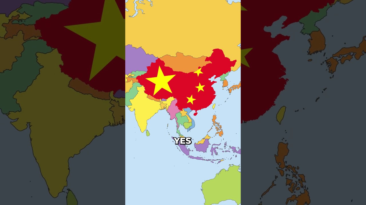 China is Richer Than Whole ASIA Combined! #geography #maps #china