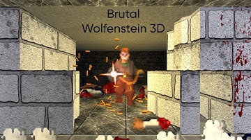 Deck The Halls With Guns - Brutal Wolfenstein 3D V7.0 Episode 2 Playthrough (Christmas Special)