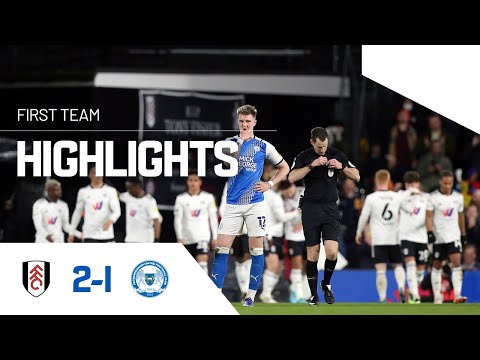 Fulham Peterborough Goals And Highlights