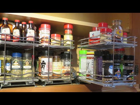 Vertical Spice Pull-Out Spice Rack  Ikea spice rack, Spice rack  organization, Pull out spice rack