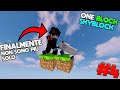HO TROVA IL MIO COMPAGNO D'AVVENTURA - One Block Minecraft ITA Ep. 4