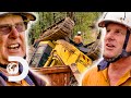 Clayton Duo Rescue Buried Excavator | Heavy Tow Truck Drivers Down Under