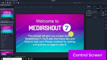MediaShout 7 - Control Screen 2020