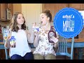 "What's in My Mouth" Challenge | Brooklyn and Bailey