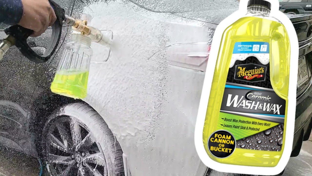 Ceramic Wash & Wax, Car Wash Soap & Wax