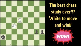 Best chess study ever!