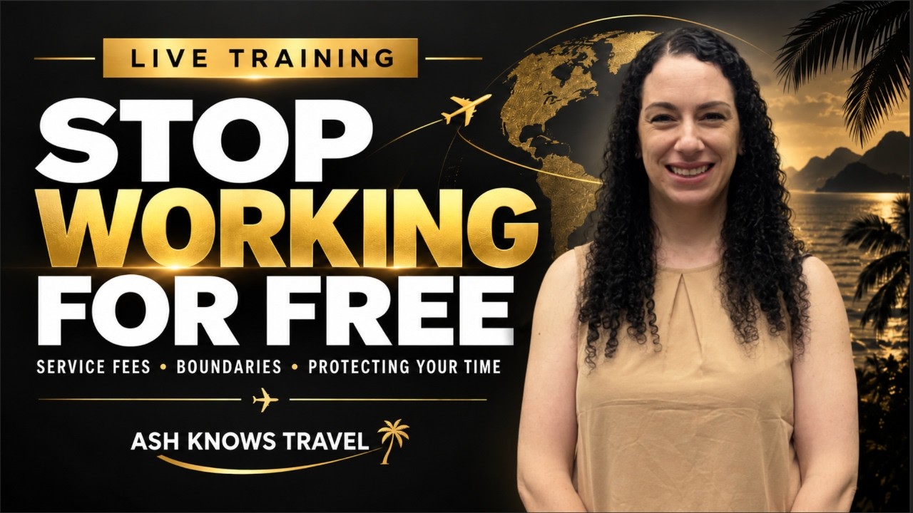 Stop Working for Free: Travel Agent Service Fees & Boundaries