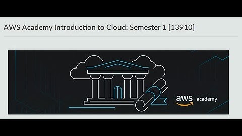 Module 15 Knowledge Check Answers || AWS Academy Introduction to Cloud : Semester 1