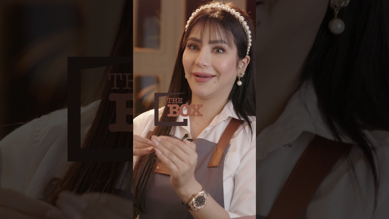 الإعلامية السعودية لجين عمران نجمة الحلقة الرابعة من #TheBOX.. هل ستنجح في طبخة اليوم؟ #قناة_أبوظبي