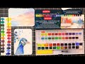 What?!? 9 NEW Colors! Inktense Paint Pan Studio Set Review