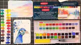 What?!? 9 NEW Colors! Inktense Paint Pan Studio Set Review