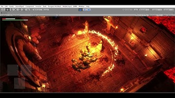 Invector Enemy AI 3 vs 1 Magic Fight Unity 3d