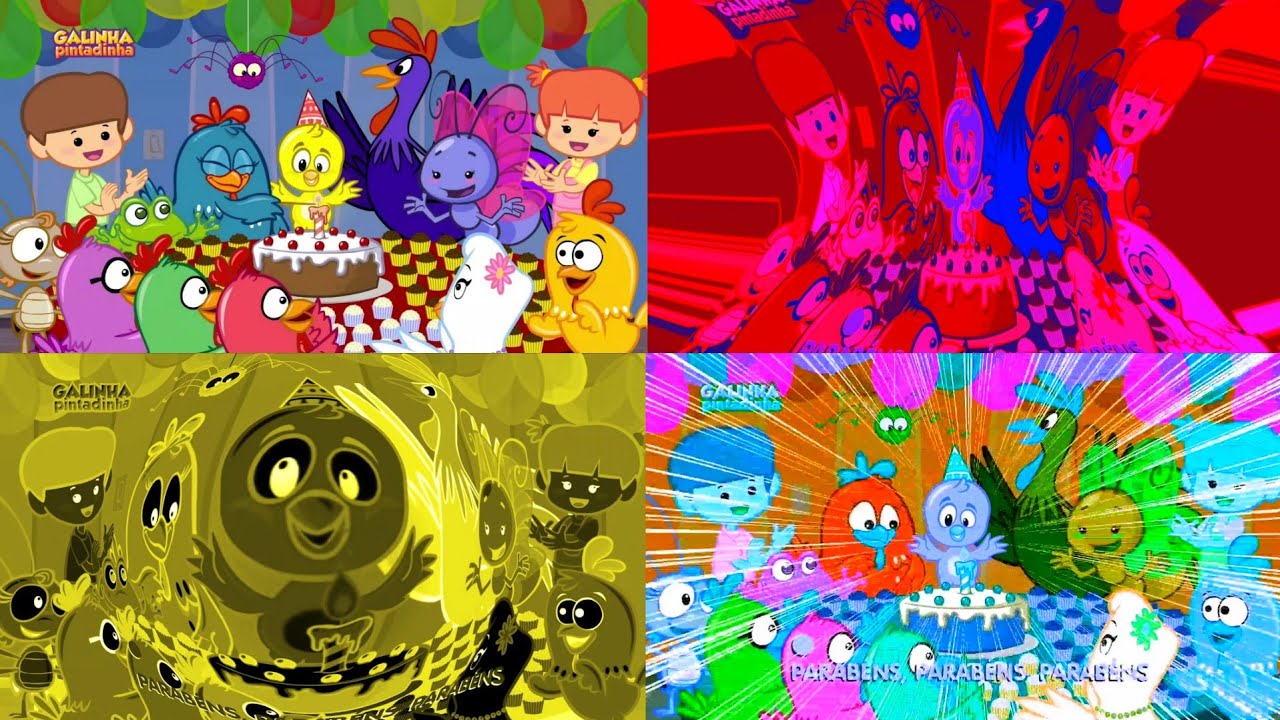 Parabens Da Galinha Pintadinha Super Effects Sponsored ( By Preview 2 Effects)