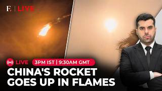 LIVE: China Rocket Bursts Into Flames Mid-Air After Launch, Major Space Setback | Firstpost