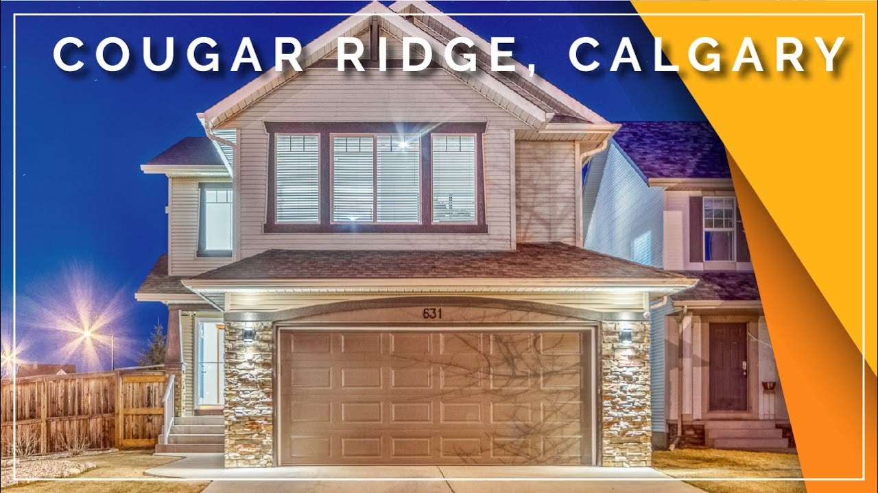 Calgary Real Estate Sneak Peek Production 631 Cougar Ridge Dr SW YouTube