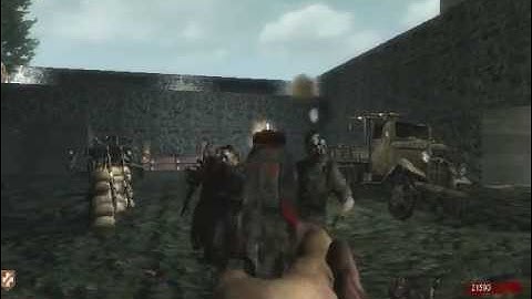 COD World at War Nazi Zombies Custom map: 444 part 2